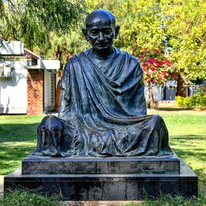 Historic site associated with Mahatma Gandhi and India's freedom movement. 